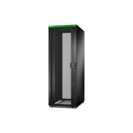 APC Easy Rack 800mm/48U/1200mm with Roof, Side panel,castors,feet and 4 Brackets, No Bottom, black | Schneider Electric – image 1