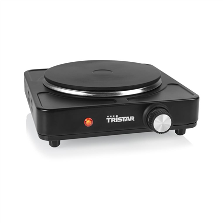 Tristar Table hob | KP-6151 | Number of burners/cooking zones 1 | Electric | Black – nuotrauka 1