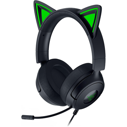 Razer Gaming Headset | Kraken Kitty V3 X | Wired | Over-Ear | Microphone | Black – nuotrauka 1