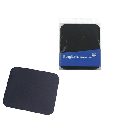 Logilink | Mousepad | 220 x 250 mm | Black – image 1