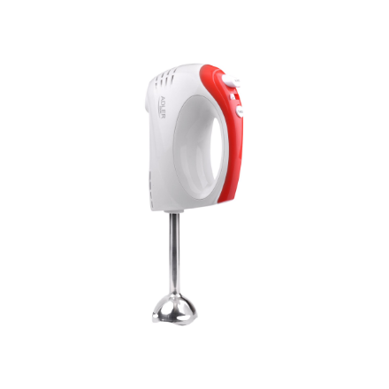 Adler | Mixer | AD 4212 | Hand Mixer | 300 W | Number of speeds 5 | Turbo mode | White – nuotrauka 1