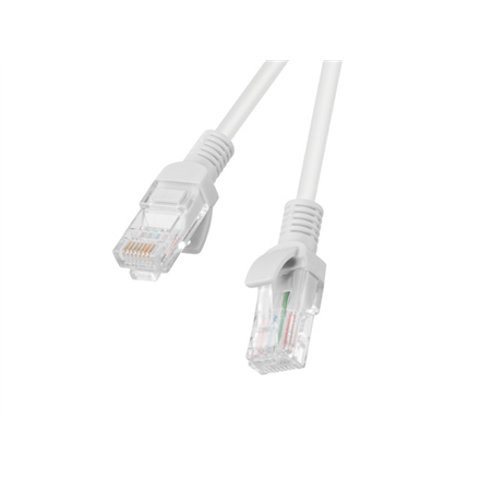 Lanberg | Patchcord CAT.6 UTP | PCU6-10CC-0050-S | 0.5 m | Grey – nuotrauka 1