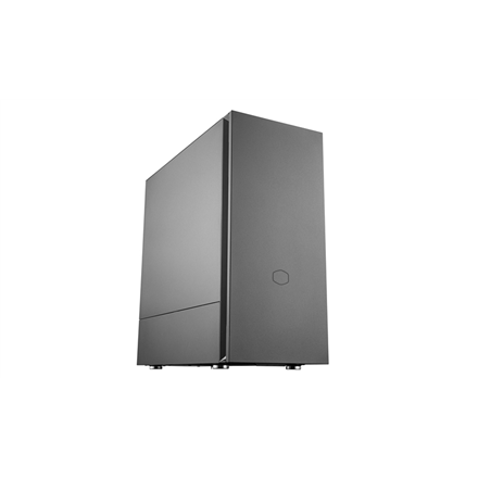 Cooler Master | Silencio S600 with steel side panel | Mini ITX, Micro ATX, ATX | Black – nuotrauka 1