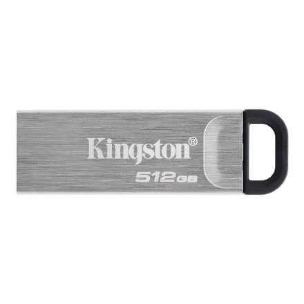 Kingston | USB Flash Drive | DataTraveler Kyson | 512 GB | USB Type-A | Silver – image 1