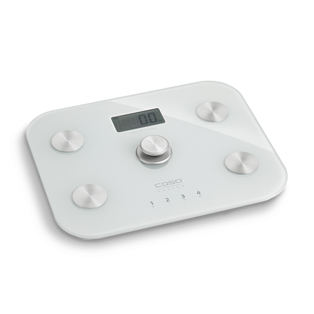 Caso | Scale | BodyEnergy Fit | Maximum weight (capacity) 150 kg | Accuracy 100 g | White – nuotrauka 1