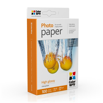 Photo Paper | PG2601004R | Glossy | White | 260 g/m² | 10 x 15 cm – nuotrauka 1