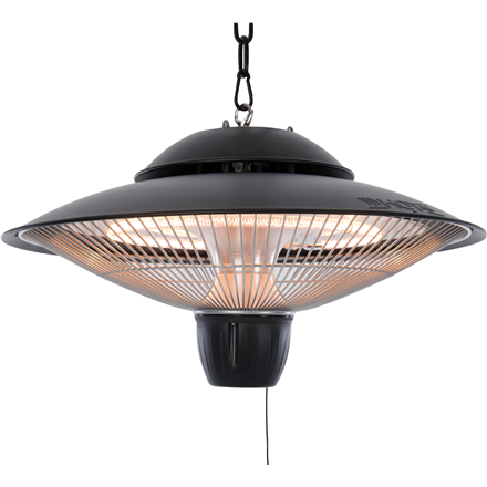 SUNRED | Heater | BAR-1500H, Barcelona Bright Hanging | Infrared | 1500 W | Black | IP24 – image 1