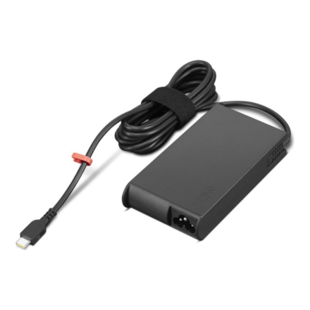 Lenovo ThinkPad Mobile Workstation 140W USB-C GaN Slim AC Adapter-EU · 1 x 24 pin USB-C · 140 W – nuotrauka 1