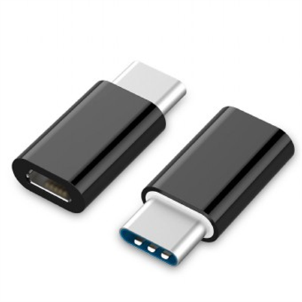 Gembird | USB 2.0 Type-C adapter (CM/MicroUSB-F) | Type-C | USB – nuotrauka 1
