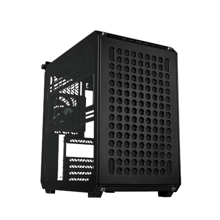 Cooler Master | PC Case | QUBE 500 Flatpack | Mid-Tower | Black – image 1