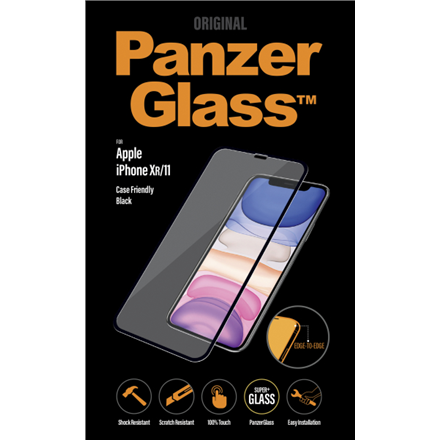 PanzerGlass Apple iPhone XR/11 Casefriendly,Black | PanzerGlass – image 1