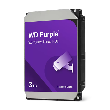 Western Digital Purple Surveillance Hard Drive | WD33PURZ | 175 RPM | 3000 GB – image 1