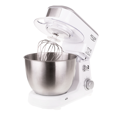 Adler | AD 4216 | 1000 W | Number of speeds 6 | Bowl capacity 4 L | White – image 1