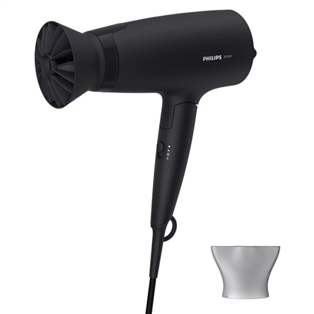 Philips | Hair Dryer | BHD308/10 3000 Series | 1600 W | Black – nuotrauka 1