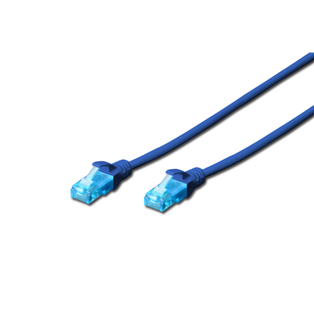 Digitus | Patch cord | CAT 5e U-UTP, PVC AWG 26/7, 1 m – nuotrauka 1