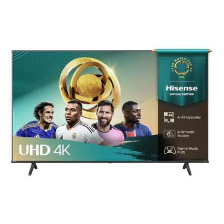 Hisense UHD Smart TV | 55A6Q | 55" | Smart TV | VIDAA OS | UHD | Black – nuotrauka 1