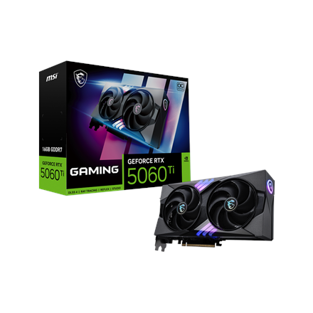 MSI GeForce RTX 5060 Ti 16G GAMING OC · NVIDIA · 16 GB – image 1