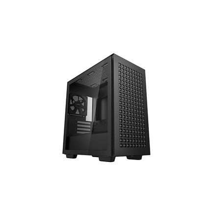 Deepcool | CH370 | Side window | Micro ATX | ATX PS2 | Black – nuotrauka 1
