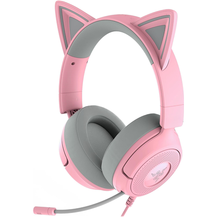 Razer Gaming Headset | Kraken Kitty V3 X | Wired | Over-Ear | Microphone | Quartz – nuotrauka 1