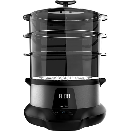 Cecotec Food Steamer | Vapovita 3000 Pro | 1000 W | Number of baskets 3 – nuotrauka 1