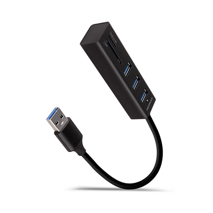 AXAGON SuperSpeed USB-A Hub and Card Reader | HMA-CR3A – image 1