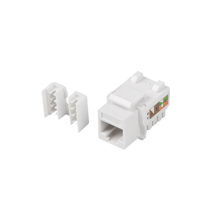 Lanberg | Keystone Module RJ45 to LSA CAT.5E, UTP | KSU5-1090 | White – image 1