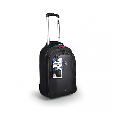 PORT DESIGNS | CHICAGO EVO | 170231 | Fits up to size 15.6 " | Backpack/Roller | Black – image 1