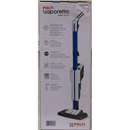SALE OUT. Polti Steam mop with integrated portable cleaner – nuotrauka 1