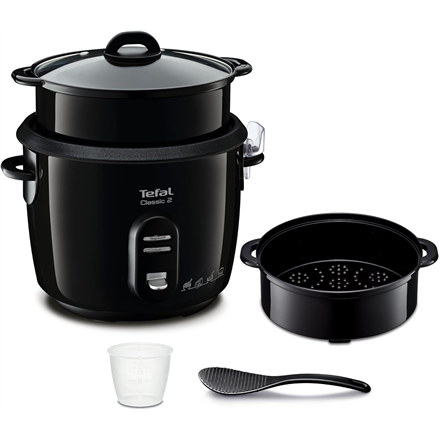 TEFAL | RK103811 Classic 2 | Rice cooker | 600 W | 5 L | Number of programs 3 | Black – nuotrauka 1