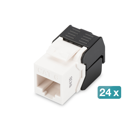 Digitus CAT 6 Keystone Jack, Unshielded, 24 pcs | DN-93603-24 – nuotrauka 1