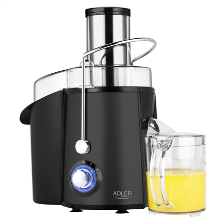 Adler | Juicer | AD 4127 | Type Juicer maker | Matt Black | 1000 W | Number of speeds 2 – image 1