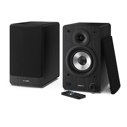 Sharp CP-SS30 Bookshelf Speakers, Black · Sharp · Speakers – nuotrauka 1