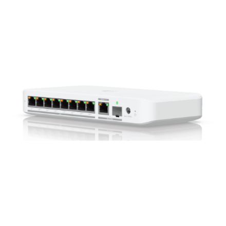 Ubiquiti Flexible, 8-port 2.5 GbE PoE++ switch with a 10 GbE RJ45/SFP+ combination uplink port – nuotrauka 1