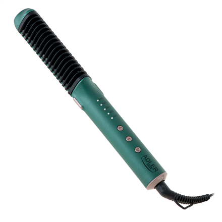 Adler | Straightening Brush | AD 2324 | Temperature (max) 210 °C | Green – nuotrauka 1