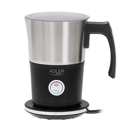 Adler | Milk frother | AD 4497 | 600 W | Milk frother | Black – nuotrauka 1