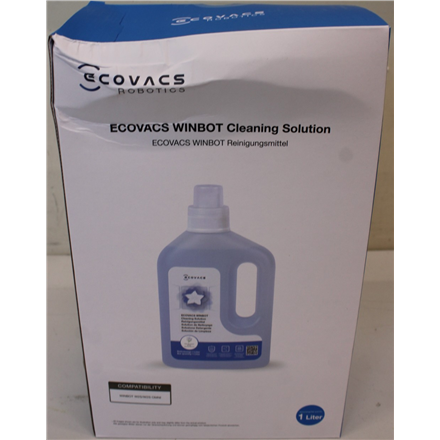 SALE OUT. Ecovacs Cleaning Solution 1 L for all WINBOT series – image 1