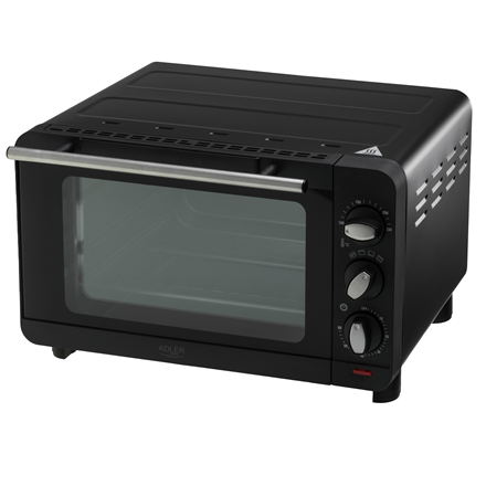 Adler Electric oven | AD 6029 | 14 L | 1200 W | Black – nuotrauka 1