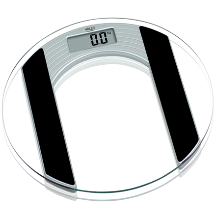 Adler | Body fit Scales | Maximum weight (capacity) 150 kg | Accuracy 100 g | Glass – nuotrauka 1