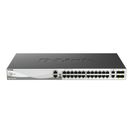 D-LINK DMS-3130-30TS/E 30-Port Layer 3 Stackable Multi-Gigabit Managed Switch | D-Link – image 1