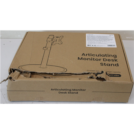 SALE OUT. Logilink BP0110 Monitor stand, 17-32", steel, curved screens · Logilink Desk Mount · Tilt, swivel, level adjustment, rotate – image 1