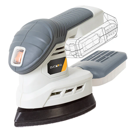Batavia B.V. 18V Cordless Detail Sander – nuotrauka 1
