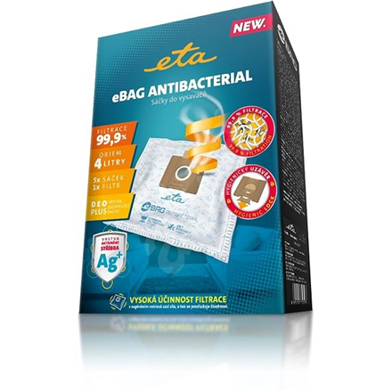 ETA | Vacuum cleaner bags Antibacterial | ETA960068020 – nuotrauka 1
