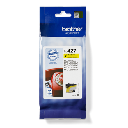 Brother LC427Y | Ink Cartridge | Yellow – nuotrauka 1
