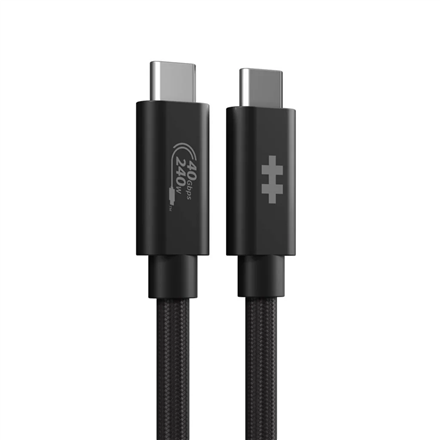 Hyper | HyperDrive Next USB4 Type-C Performance Cable, 1.2 m | HD6500BKGL – nuotrauka 1