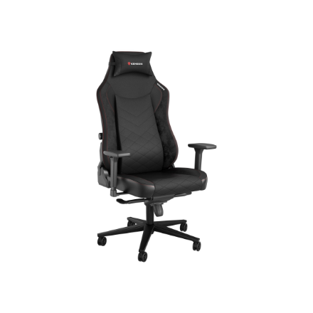 Genesis Gaming Chair Nitro 890 G2 Backrest upholstery material: Eco leather, Seat upholstery material: Eco leather, Base material: Metal, Castors material: Nylon with CareGlide coating | Black/Red – nuotrauka 1
