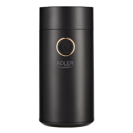 Adler | Coffee Mill | AD 4446bg | 150 W | Coffee beans capacity 75 g | Black – nuotrauka 1