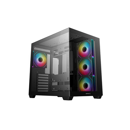 Deepcool CG530 4F | Mid Tower | ATX PS2 | Black – image 1