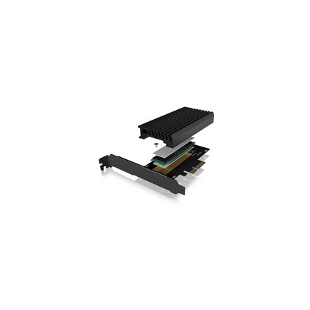 Raidsonic | ICY BOX | PCIe card with M.2 M-Key socket for one M.2 NVMe SSD – nuotrauka 1