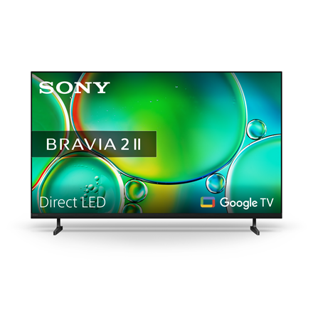 Sony TV | K75S25M2 Bravia 2 | 75 | Smart TV | Google TV | 4K UHD | Black – image 1