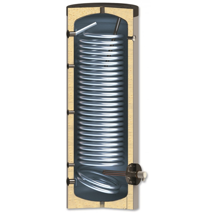 Sunsystem | Enameled Water Heater 300L with Heat Exchanger 3.3 m – image 1